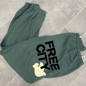 Free City - Sweatpants .  Cute and cozy.